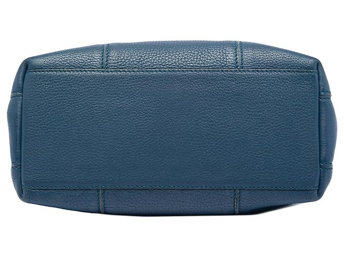 Borsa a tracolla Small Cervo Roma blu Bottega Veneta - vista 3
