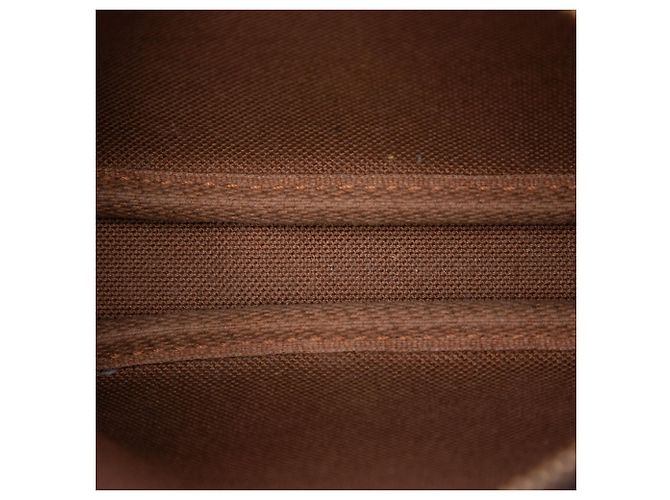 Sac à main Louis Vuitton Monogram Mini Pochette Accessoires marron - vue 4