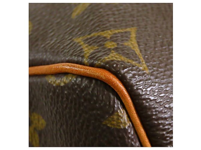Borsa Boston Louis Vuitton Monogram Speedy 25 marrone - vista 11