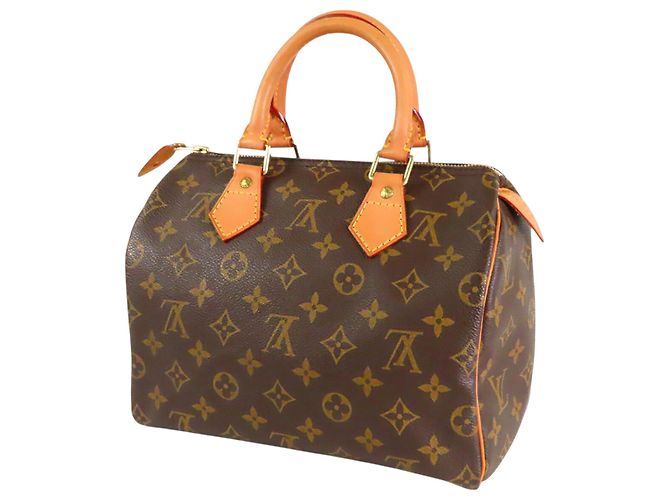 Borsa Boston Louis Vuitton Monogram Speedy 25 marrone - vista 2