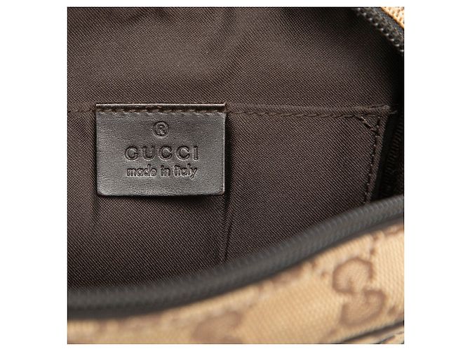 Borsa a tracolla Gucci GG Canvas beige - vista 5