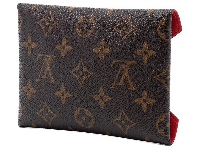 Clutch Louis Vuitton Monogram Pochette Kirigami MM Marrone - vista 2