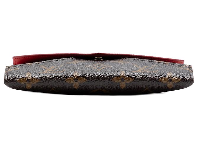 Clutch Louis Vuitton Monogram Pochette Kirigami MM Marrone - vista 3