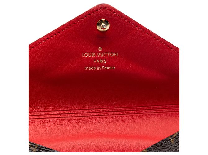 Clutch Louis Vuitton Monogram Pochette Kirigami MM Marrone - vista 5