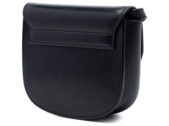 Piccola borsa a tracolla Kaia in pelle nera con monogramma Saint Laurent Nero - vista 2