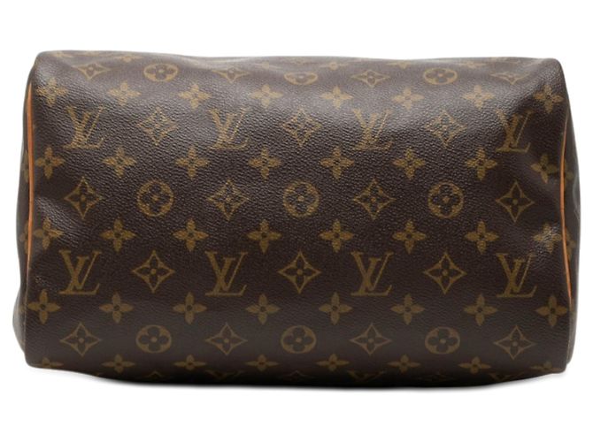 Borsa Boston Louis Vuitton Monogram Speedy 30 marrone - vista 3