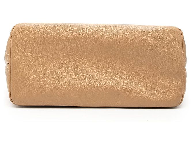 Tote Chanel Caviar Medallion Tan Cammello - vista 3