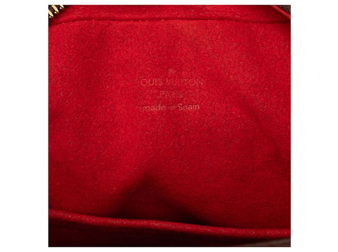 Borsa Louis Vuitton Damier Ebene Duomo marrone - vista 5