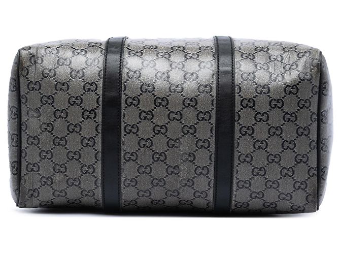 Borsa Boston Gucci Medium GG Crystal Joy grigia Grigio - vista 3