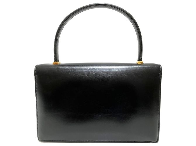 Hermès Borsa Hermes Piano in pelle Box Calf nera Nero - vista 2