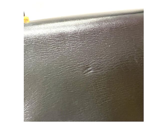 Hermès Borsa Hermes Piano in pelle Box Calf nera Nero - vista 9