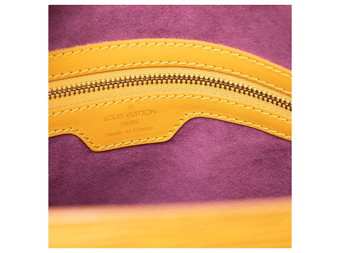 Borsa a tracolla Louis Vuitton Epi Lussac gialla Giallo - vista 5