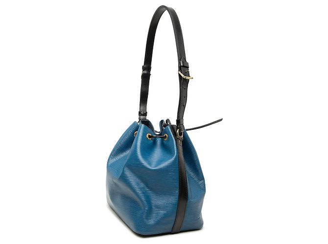 Borsa a secchiello Louis Vuitton Epi Petit Bicolor nera Nero - vista 2