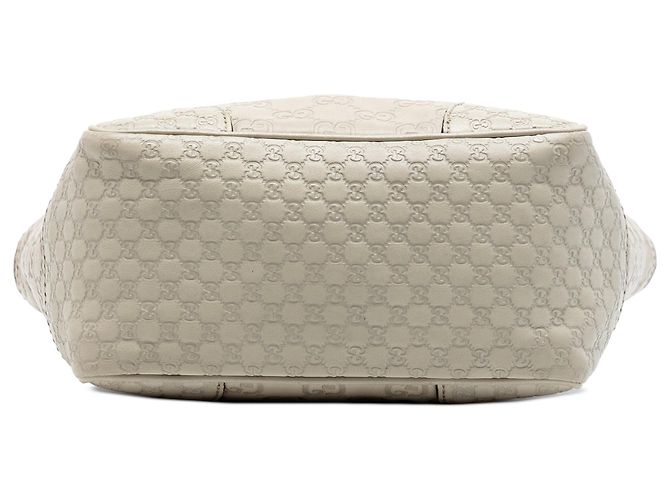 Borsa Gucci Small Guccissima Bree bianca Bianco - vista 3
