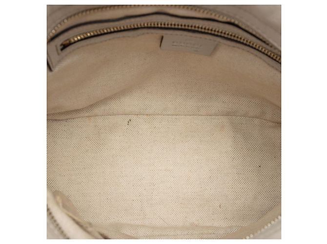 Borsa Gucci Small Guccissima Bree bianca Bianco - vista 4