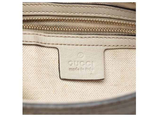 Borsa Gucci Small Guccissima Bree bianca Bianco - vista 5