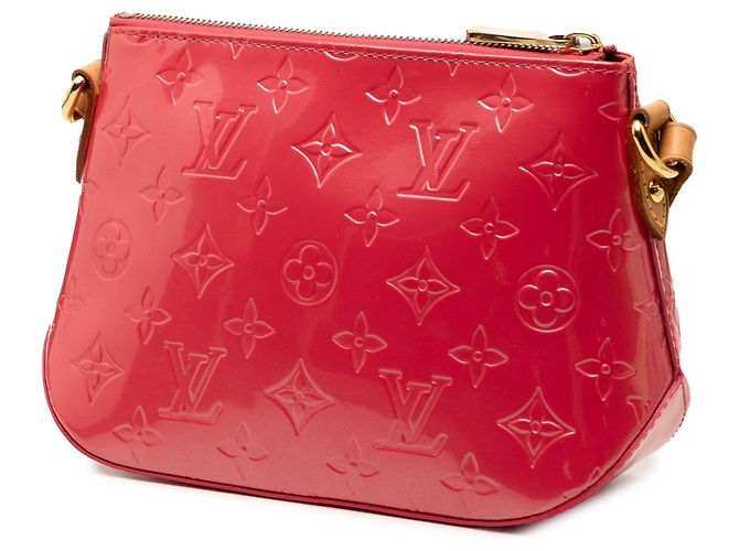 Borsa a tracolla Louis Vuitton Monogram Vernis Minna Street rosa - vista 2
