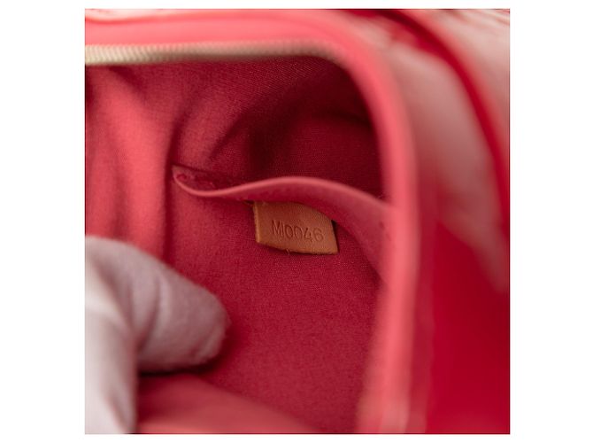 Borsa a tracolla Louis Vuitton Monogram Vernis Minna Street rosa - vista 6