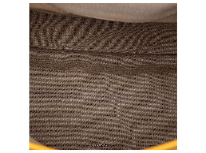 Borsa a tracolla Fendi Canvas Borsa Tape beige - vista 4