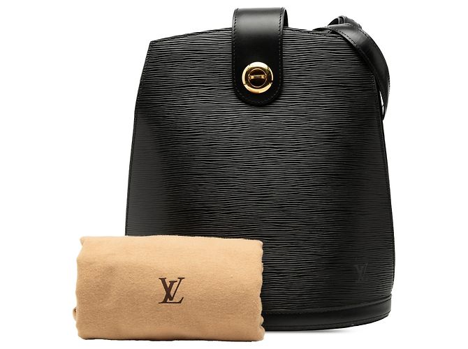 Borsa a tracolla Louis Vuitton Epi Cluny nera Nero - vista 9