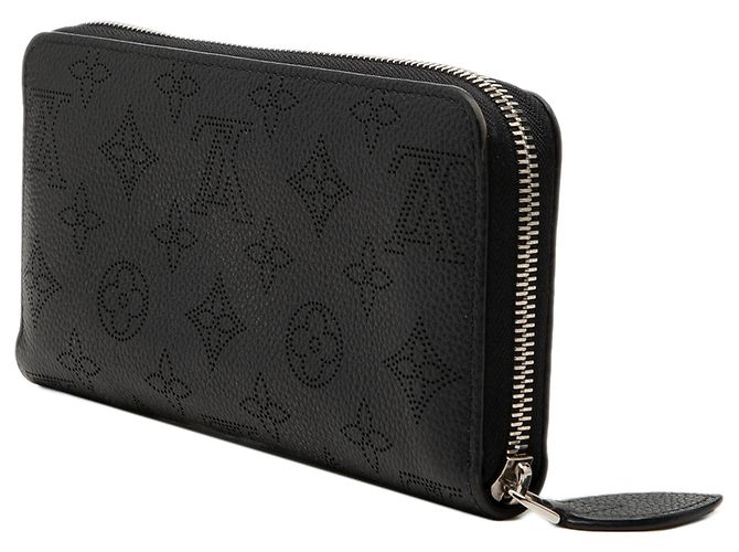 Louis Vuitton Monogram Mahina Zippy Long Wallet Schwarz - Ansicht 2