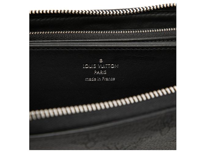 Louis Vuitton Monogram Mahina Zippy Long Wallet Schwarz - Ansicht 6