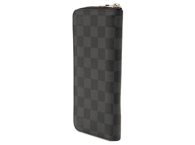 Portafoglio Zippy verticale in Damier Graphite nero Louis Vuitton - vista 2