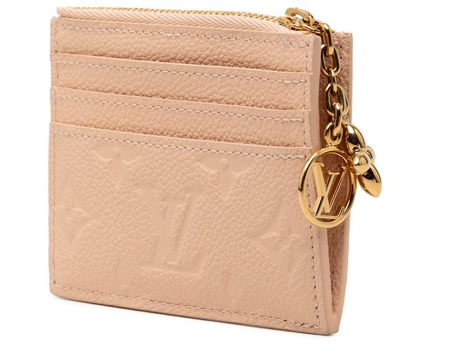 Tarjetero Louis Vuitton Monogram Empreinte Flora rosa - vista 2