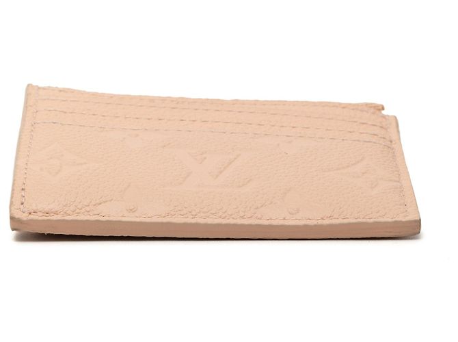 Tarjetero Louis Vuitton Monogram Empreinte Flora rosa - vista 3