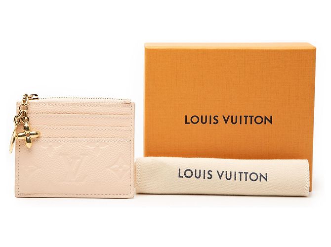 Tarjetero Louis Vuitton Monogram Empreinte Flora rosa - vista 7