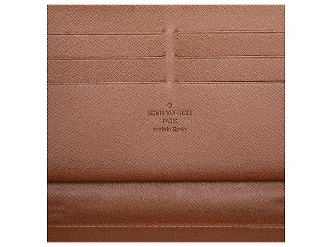Brauner Louis Vuitton Monogram Zippy Organizer Geldbeutel Lange Geldbörsen - Ansicht 6