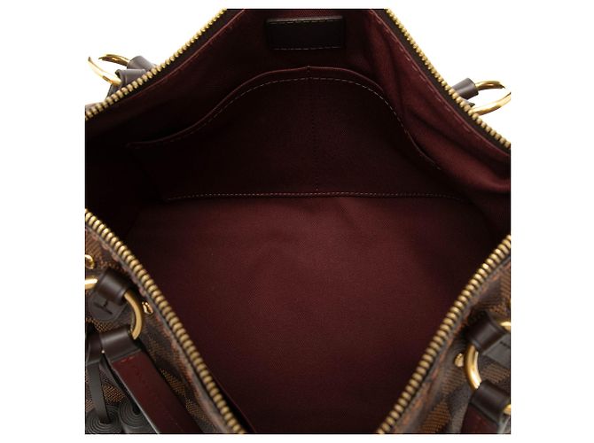 Borsa Louis Vuitton Damier Ebene Lymington marrone - vista 4