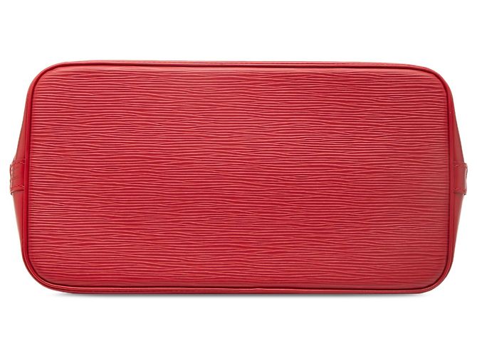 Borsa Louis Vuitton Epi Alma PM Rossa Rosso - vista 3
