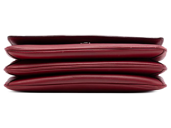 Borsa a tracolla Prada Soft Calf Chain Rossa Rosso - vista 3