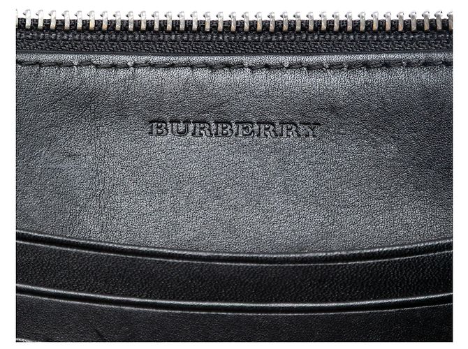Borsa a tracolla Peyton in tela Mega Check marrone Burberry - vista 5