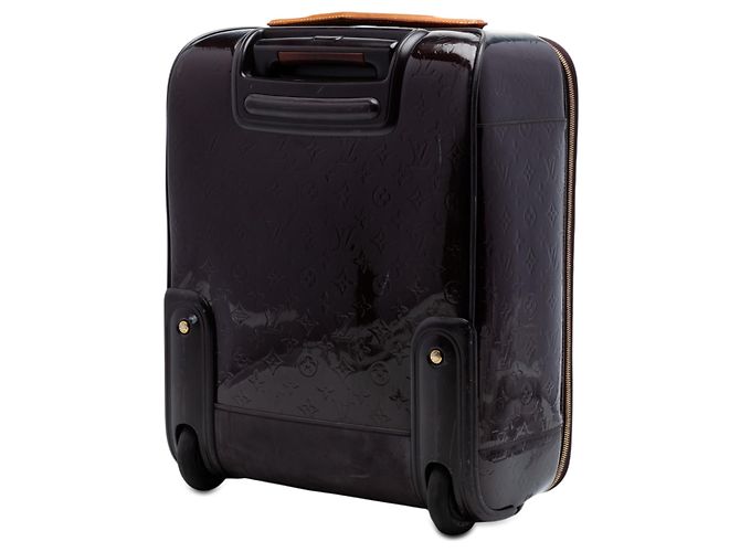 Borsa da viaggio Louis Vuitton Monogram Vernis Pegase 45 viola Porpora - vista 2