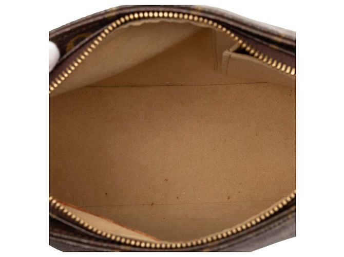 Borsa a tracolla Louis Vuitton Monogram Looping MM marrone - vista 4