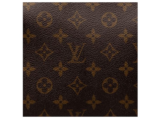 Borsa a tracolla Louis Vuitton Monogram Looping MM marrone - vista 7