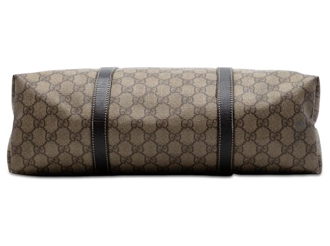 Tote vertical Gucci GG Supreme beige - vista 3
