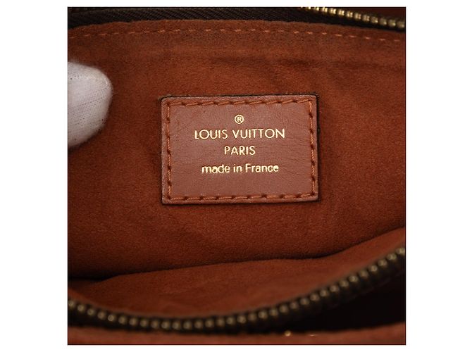 Borsa Tote Louis Vuitton Monogram Flower marrone - vista 5