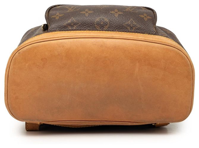 Zaino Louis Vuitton Monogram Montsouris PM marrone - vista 3