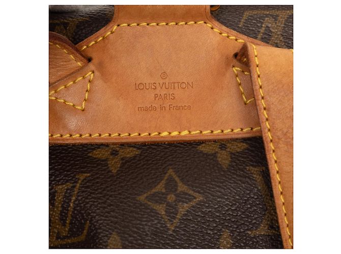 Zaino Louis Vuitton Monogram Montsouris PM marrone - vista 5