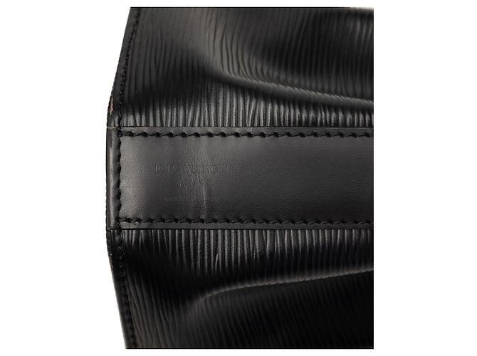 Borsa Bucket Louis Vuitton Epi Sac D Epaule PM nera Nero - vista 5