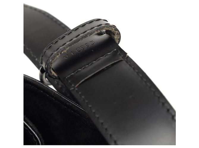 Borsa Bucket Louis Vuitton Epi Sac D Epaule PM nera Nero - vista 6