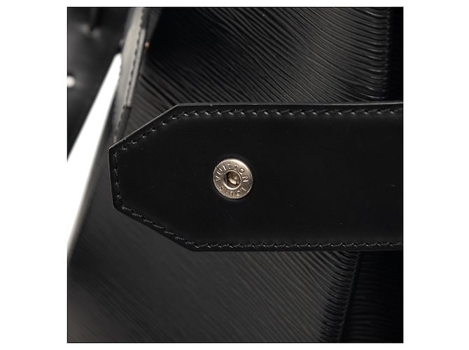 Borsa Bucket Louis Vuitton Epi Sac D Epaule PM nera Nero - vista 7