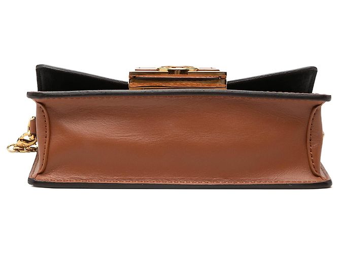 Portafoglio con catena Dauphine Monogram Reverse Louis Vuitton marrone a tracolla crossbody - vista 3