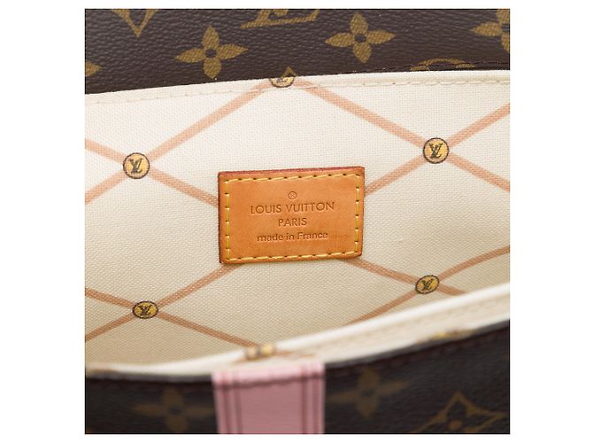 Metis Borsa Satchel Louis Vuitton Monogram Summer Trunks marrone - vista 5