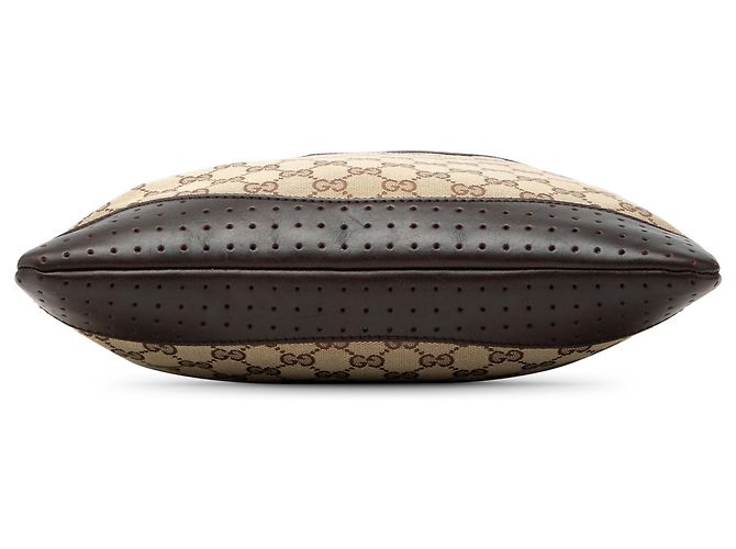 Borsa a tracolla Gucci GG Canvas marrone - vista 3