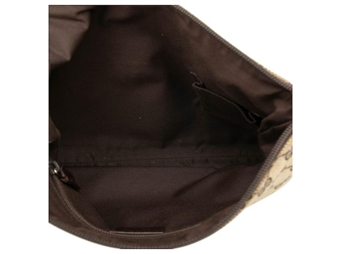 Borsa a tracolla Gucci GG Canvas marrone - vista 4