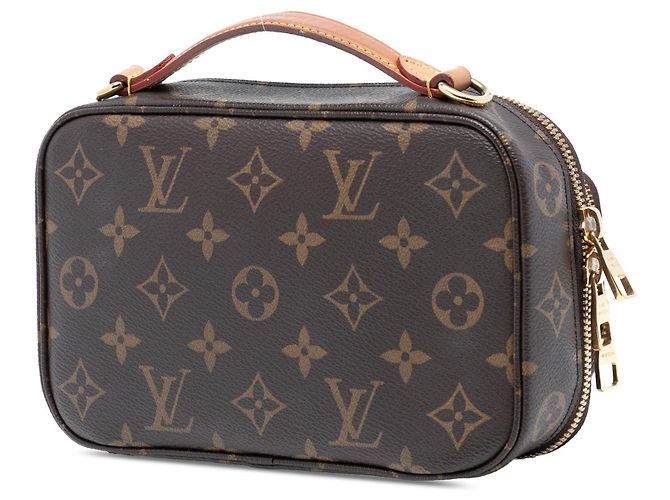 Borsa Louis Vuitton Monogram Utility marrone - vista 2
